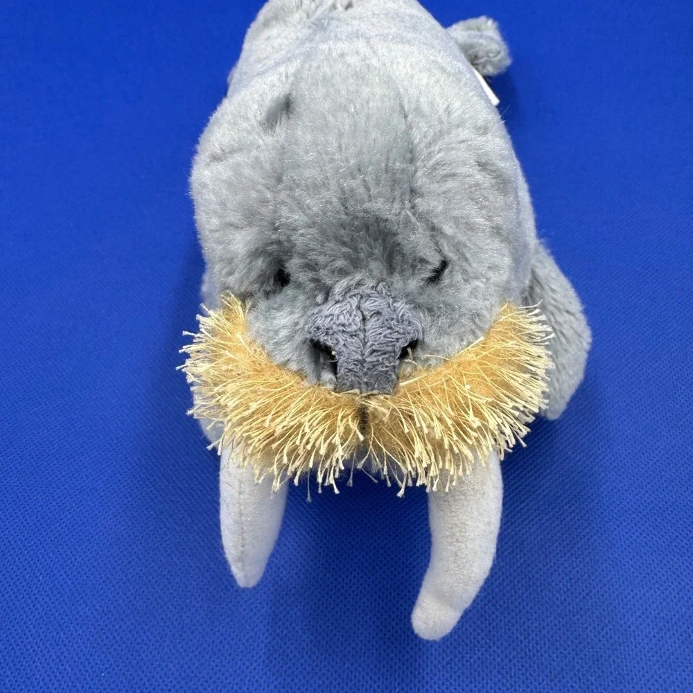 Ganz Webkinz Walrus HM332 Plush Grey Stuffed Animal NO CODE Collectible Toy Y2K‎